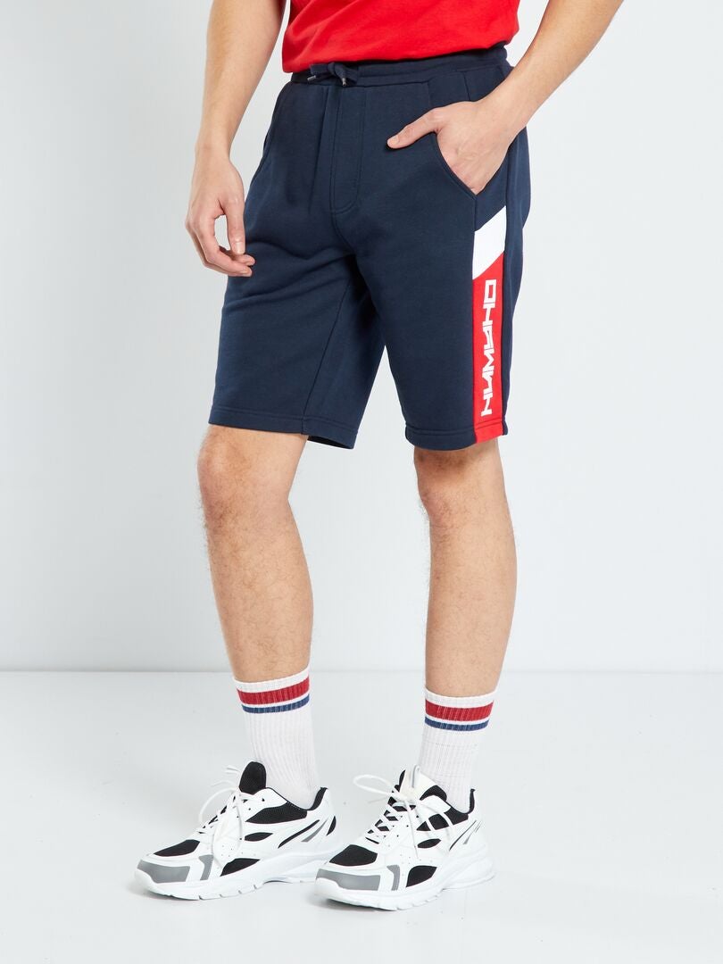 Pantalón corto deportivo de chándal MARINO - Kiabi