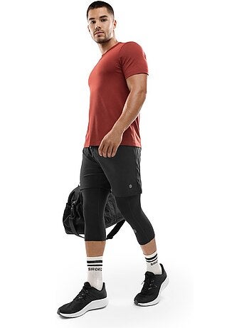 Pantalón corto deportivo hombre fitness hombre stellar