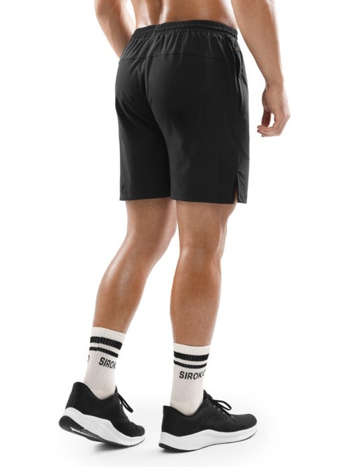 Pantalón corto deportivo hombre fitness hombre stellar - Kiabi Pantalón corto deportivo hombre fitness hombre stellar - Kiabi