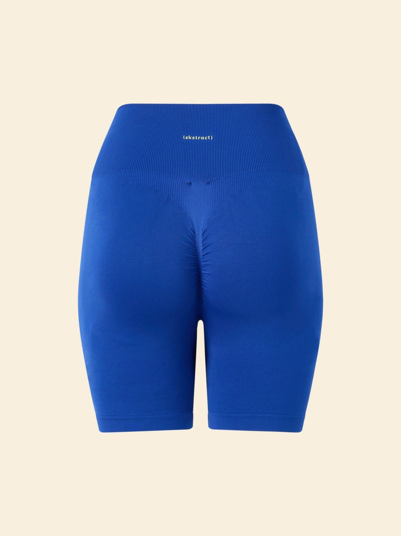 Pantalón corto deportivo moldeador - (ekstract) Azul - Kiabi