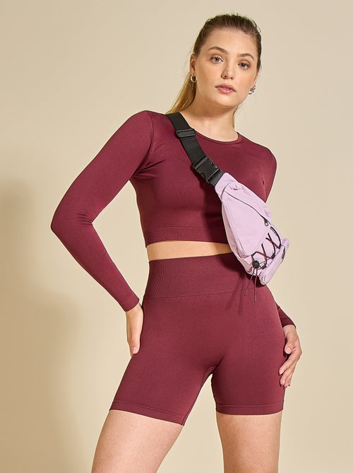 Pantalón corto deportivo moldeador - (ekstract) - Kiabi