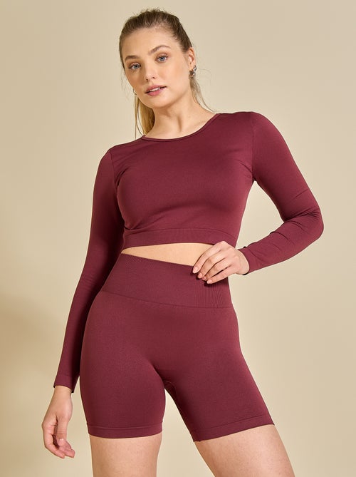 Pantalón corto deportivo moldeador - (ekstract) - Kiabi
