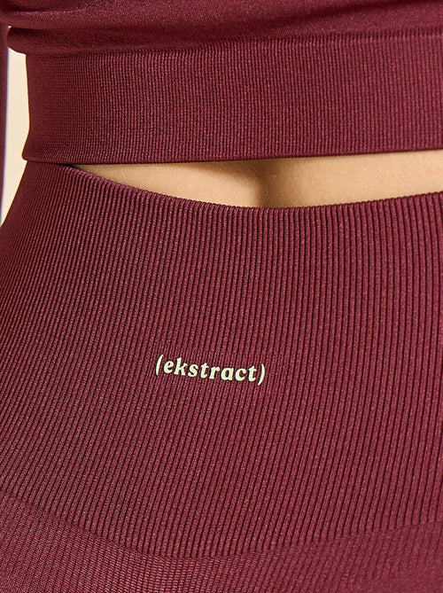 Pantalón corto deportivo moldeador - (ekstract) - Kiabi