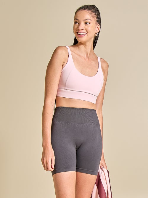 Pantalón corto deportivo moldeador - (ekstract) - Kiabi