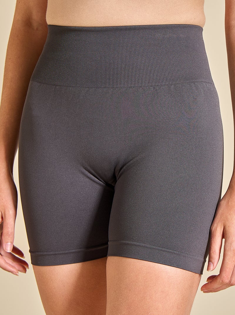 Pantalón corto deportivo moldeador - (ekstract) Negro - Kiabi
