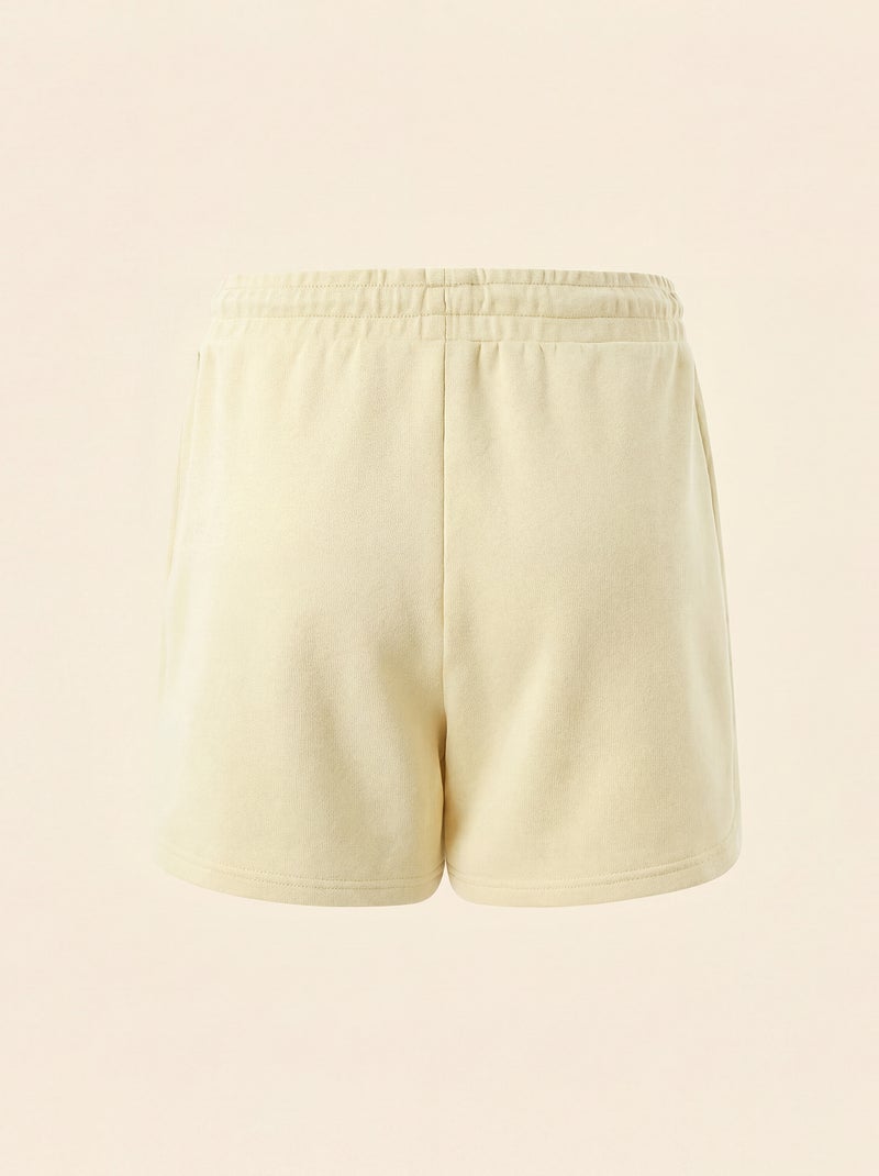 Pantalón corto deportivo oversize - (ekstract) Amarillo - Kiabi
