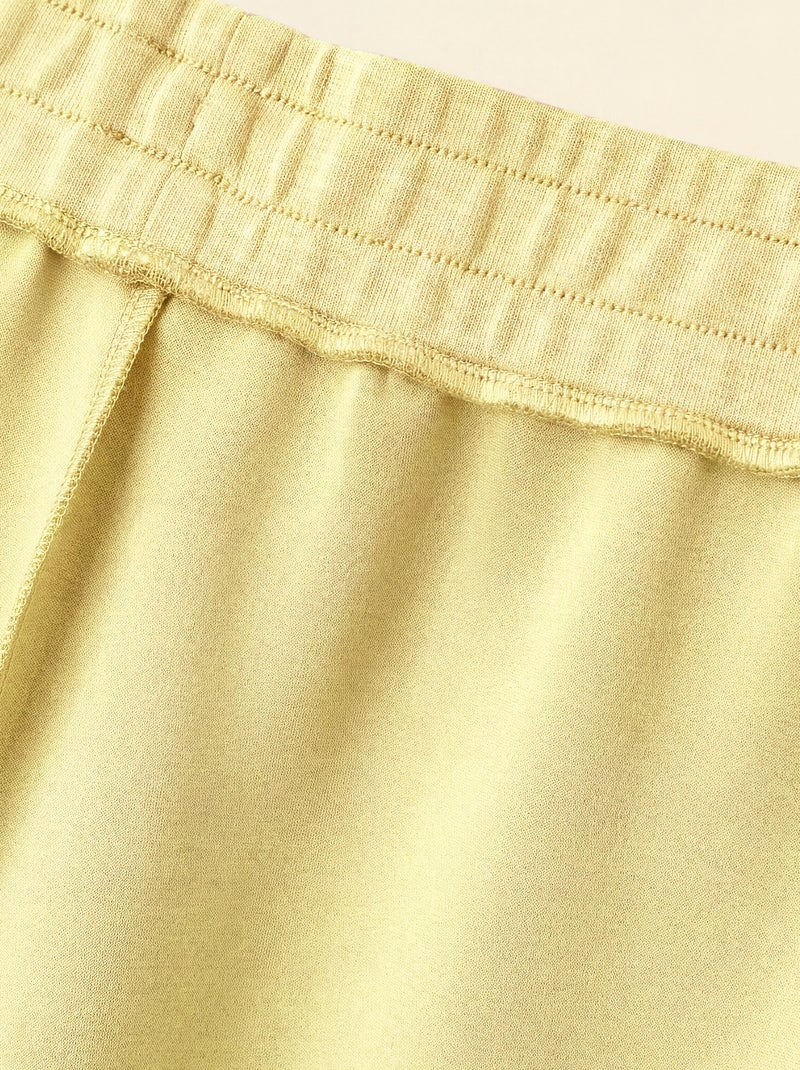 Pantalón corto deportivo oversize - (ekstract) Amarillo - Kiabi
