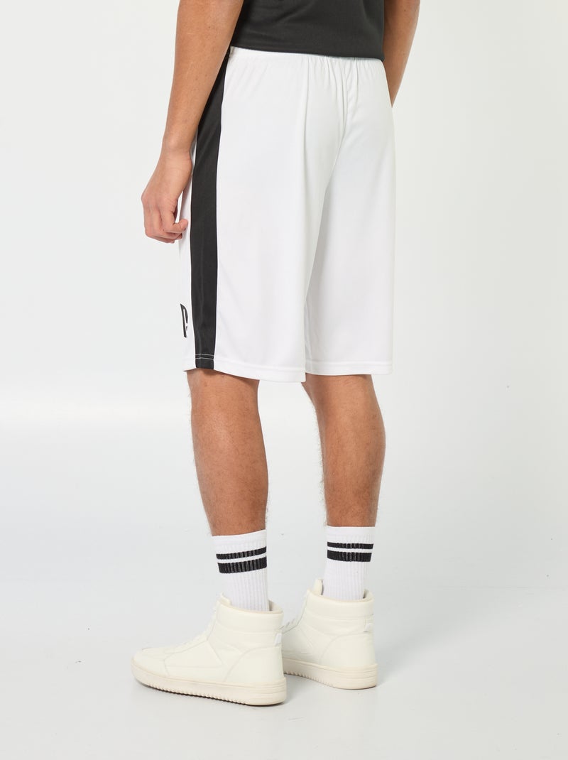 Pantalón corto deportivo 'Playstation' Blanco - Kiabi