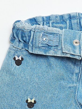 Pantalón corto \'Disney\' de vaquero bordado