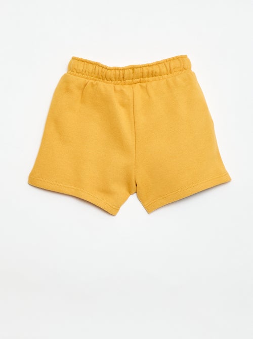 Pantalón corto 'Disney' en felpa sin cepillar - Kiabi