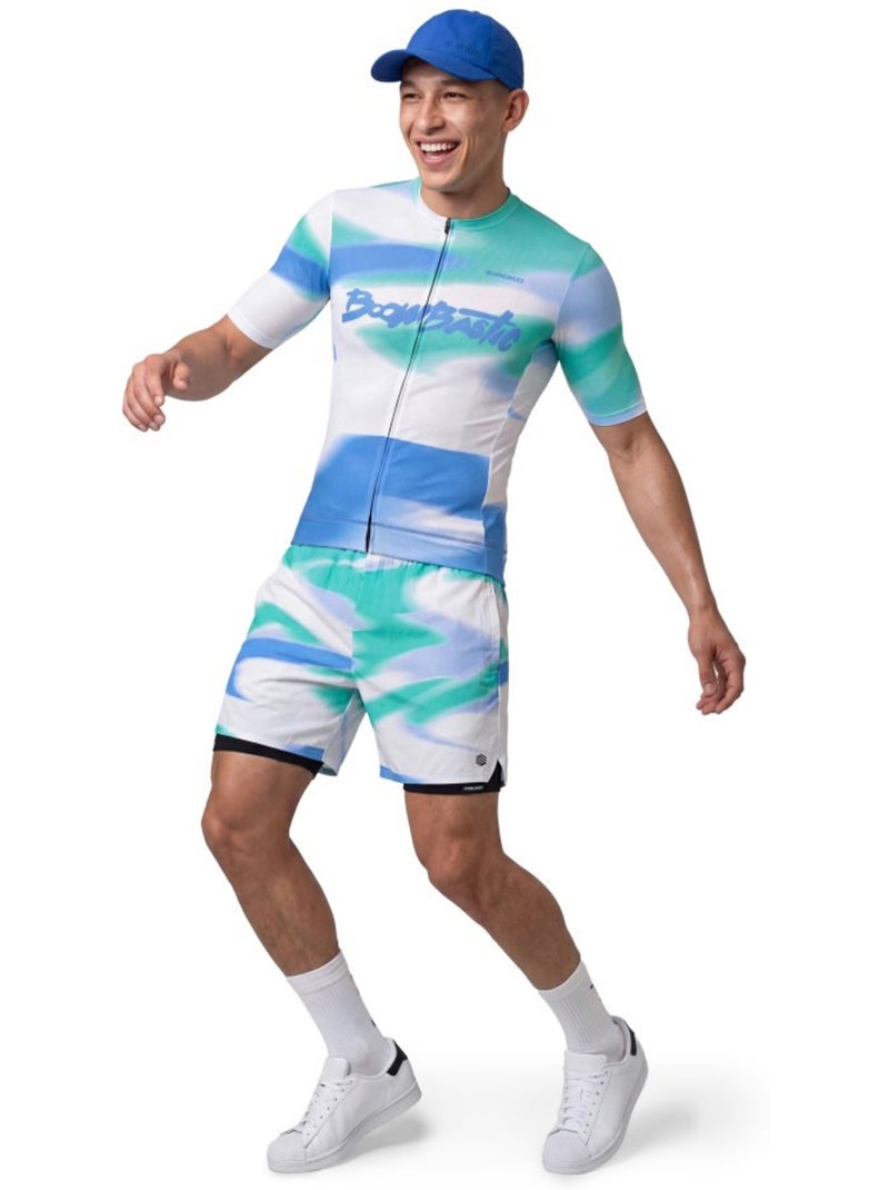 Pantalón corto doble capa boombastic hombre hombre bbc clap Blanco - Kiabi