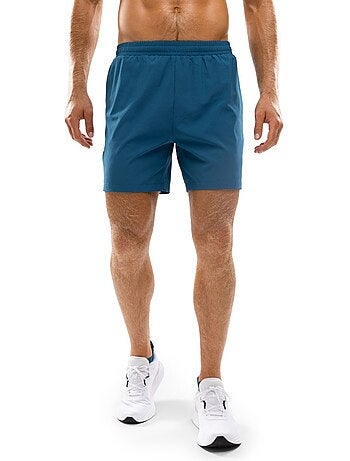 Pantalón corto doble capa running hombre fitness hombre admix