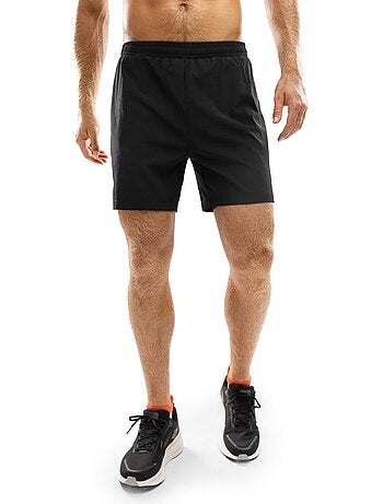 Pantalón corto doble capa running hombre fitness hombre admix
