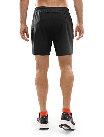 Pantalón corto doble capa running hombre fitness hombre admix
