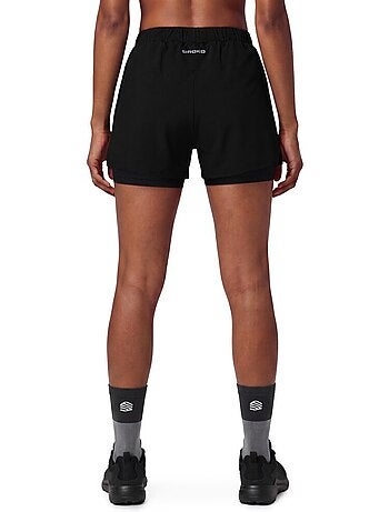 Pantalón corto doble capa trail running mujer senderismo mujer araroa-w