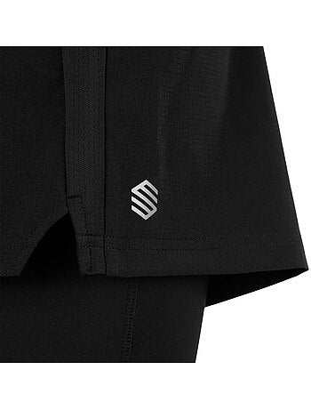 Pantalón corto doble capa trail running mujer senderismo mujer araroa-w