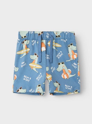 Pantalón corto estampado de dinosaurio 'Guppy'