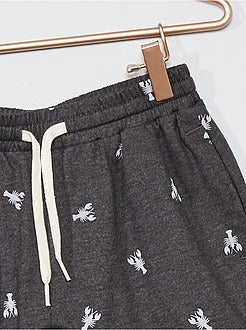 Pantalón corto estampado 'palmeras' - Kiabi