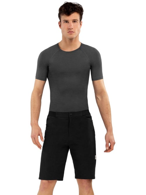 Pantalón corto gravel hombre ciclismo hombre block - Kiabi