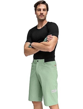 Pantalón corto gravel hombre ciclismo hombre thyme