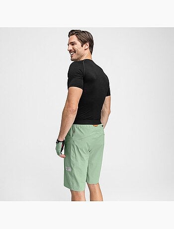 Pantalón corto gravel hombre ciclismo hombre thyme
