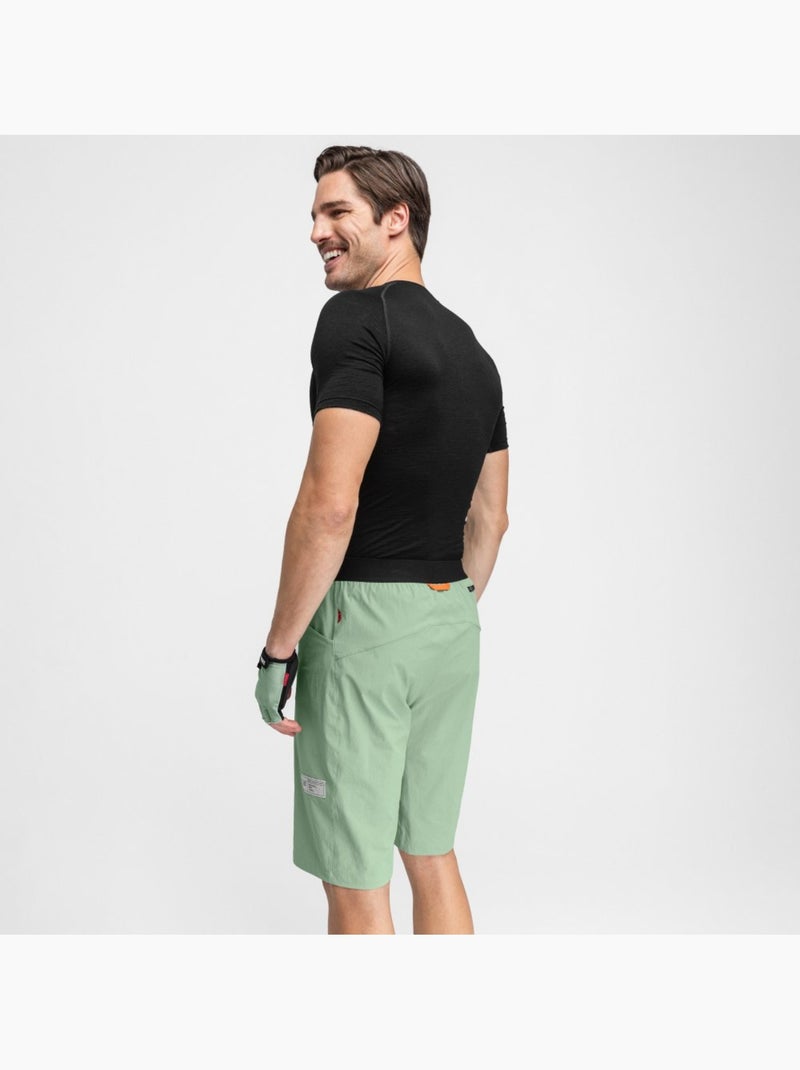 Pantalón corto gravel hombre ciclismo hombre thyme Verde - Kiabi