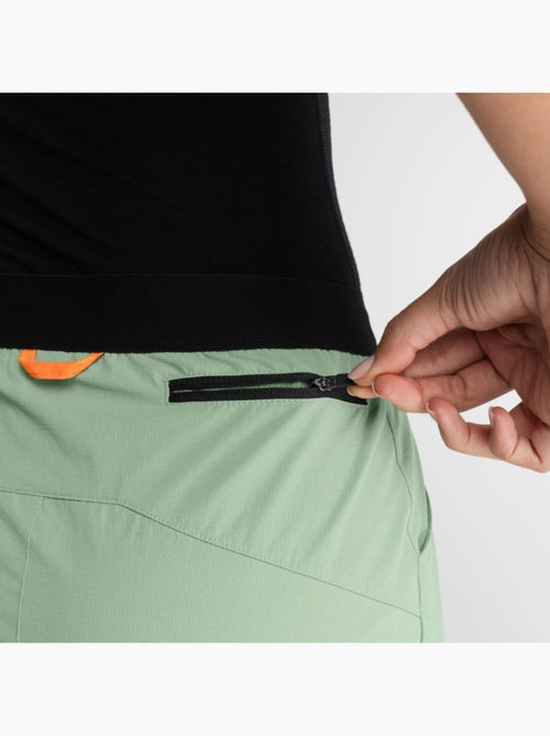 Pantalón corto gravel mujer ciclismo mujer jade - Kiabi Pantalón corto gravel mujer ciclismo mujer jade - Kiabi