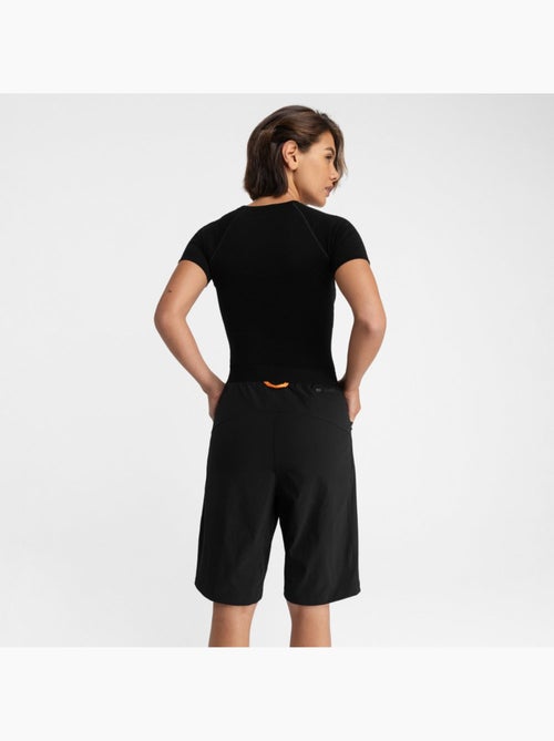 Pantalón corto gravel mujer ciclismo mujer lemur - Kiabi