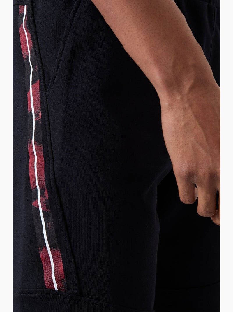 Pantalón corto jogging fácil de poner tommy Azul laguna - Kiabi