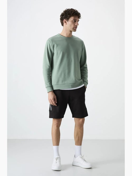 Pantalón corto jogging fácil de poner tommy - Kiabi Pantalón corto jogging fácil de poner tommy - Kiabi
