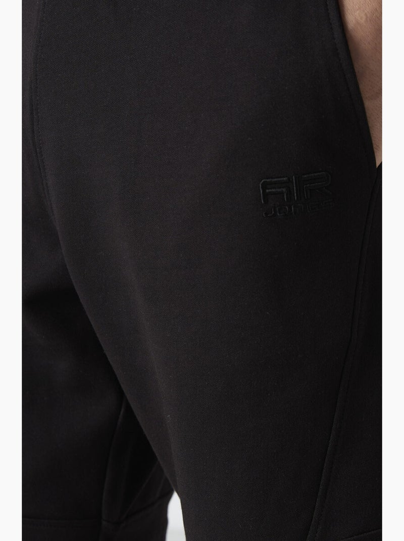Pantalón corto jogging fácil de poner tommy Negro - Kiabi