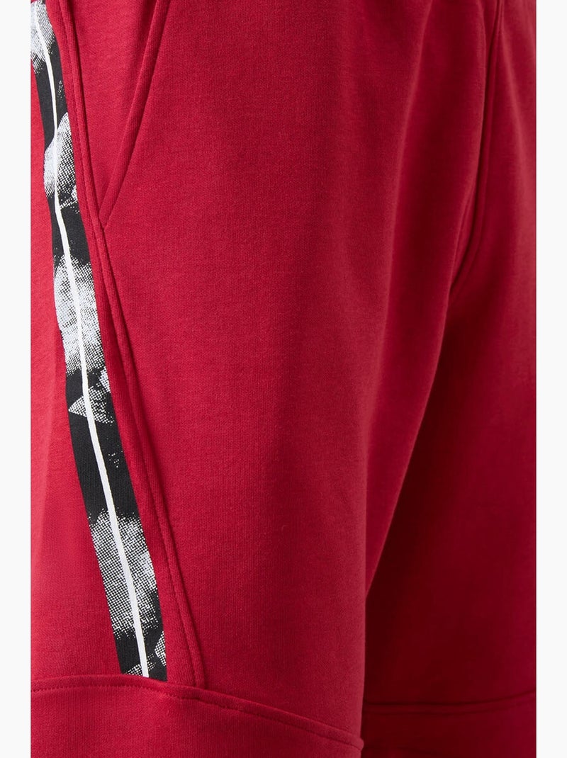 Pantalón corto jogging fácil de poner tommy Rojo - Kiabi