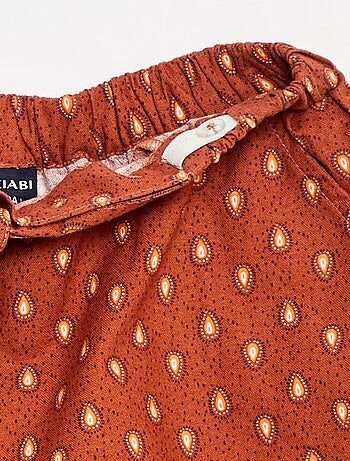 Pantalón corto ligero de algodón