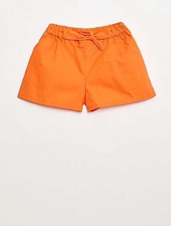 Pantalón corto ligero de algodón