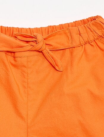 Pantalón corto ligero de algodón