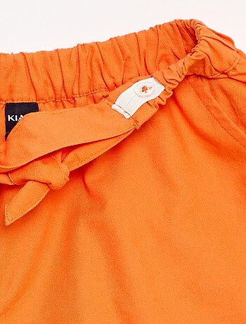Pantalón corto ligero de algodón