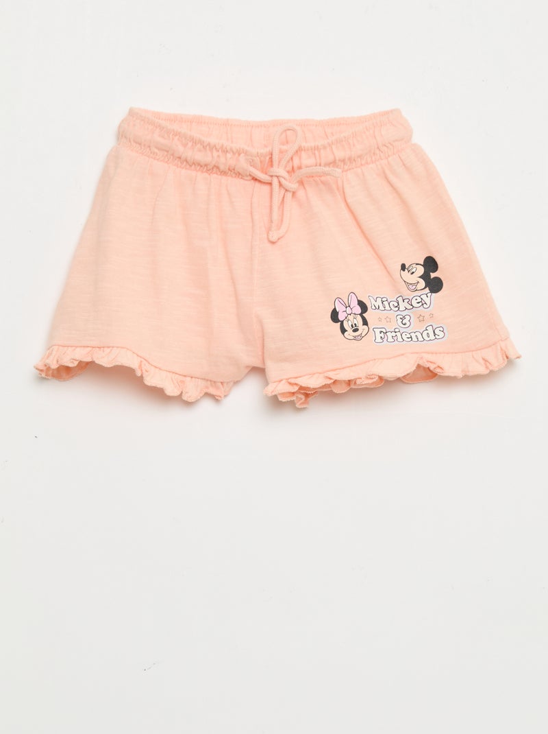 Pantalón corto ligero \'Marie\' \'Disney\' Azul - Kiabi