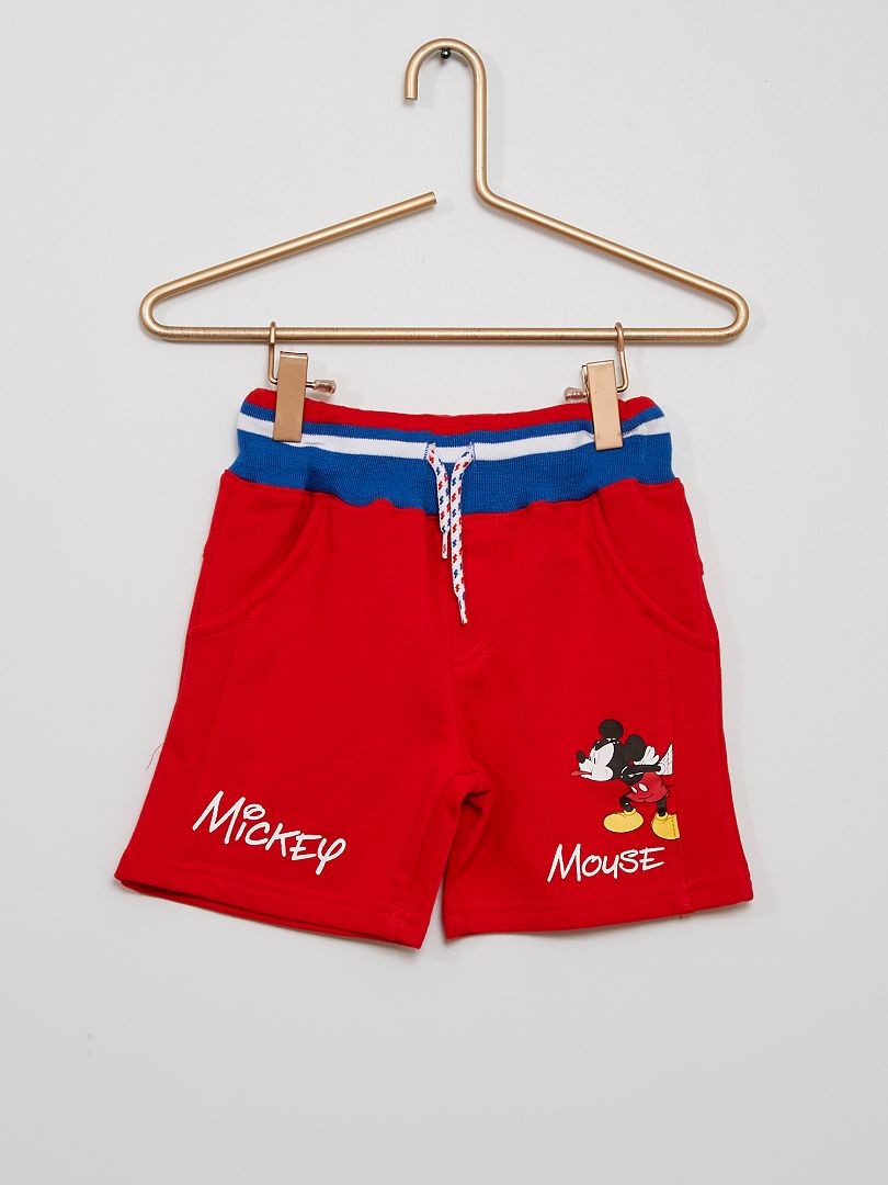 Pantalón corto 'Mickey' rojo - Kiabi