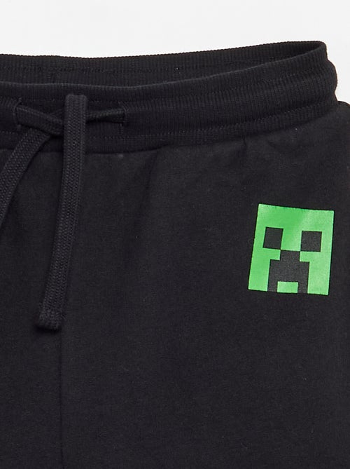 Pantalón corto 'Minecraft' de felpa sin cepillar - Kiabi