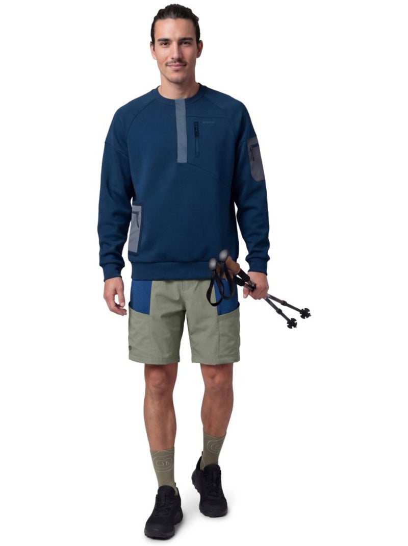 Pantalón corto montaña repelente al agua hombre hombre canmore Verde - Kiabi