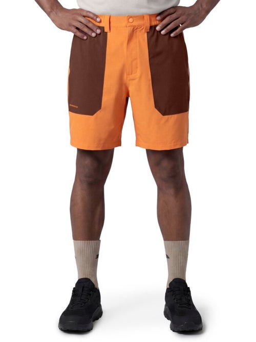 Pantalón corto montaña repelente al agua hombre senderismo hombre range - Kiabi Pantalón corto montaña repelente al agua hombre senderismo hombre range - Kiabi