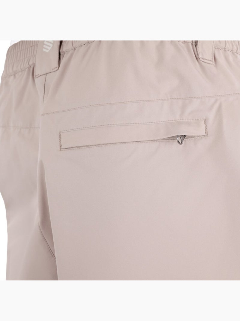 Pantalón corto montaña repelente al agua hombre senderismo hombre range sand Beige - Kiabi