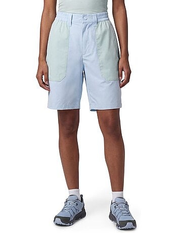 Pantalón corto montaña repelente al agua mujer senderismo mujer solara-w