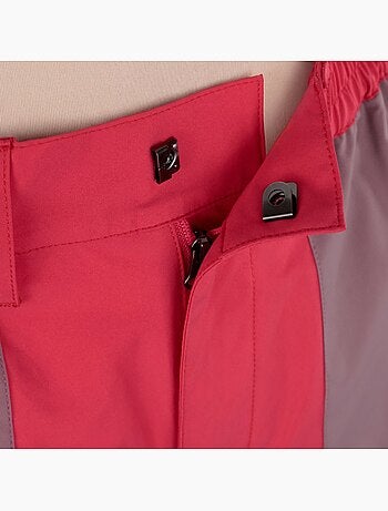 Pantalón corto montaña repelente al agua mujer senderismo mujer solara-w