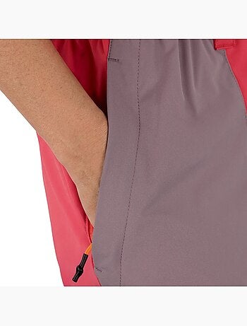Pantalón corto montaña repelente al agua mujer senderismo mujer solara-w