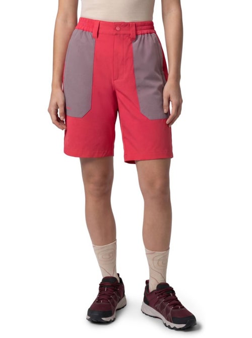 Pantalón corto montaña repelente al agua mujer senderismo mujer solara-w - Kiabi