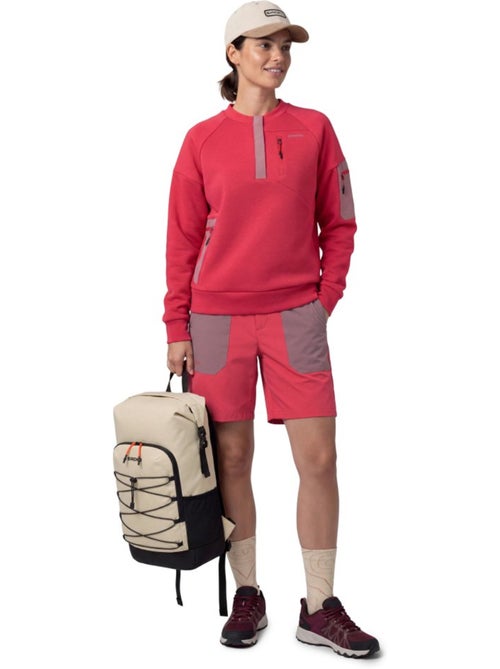 Pantalón corto montaña repelente al agua mujer senderismo mujer solara-w - Kiabi