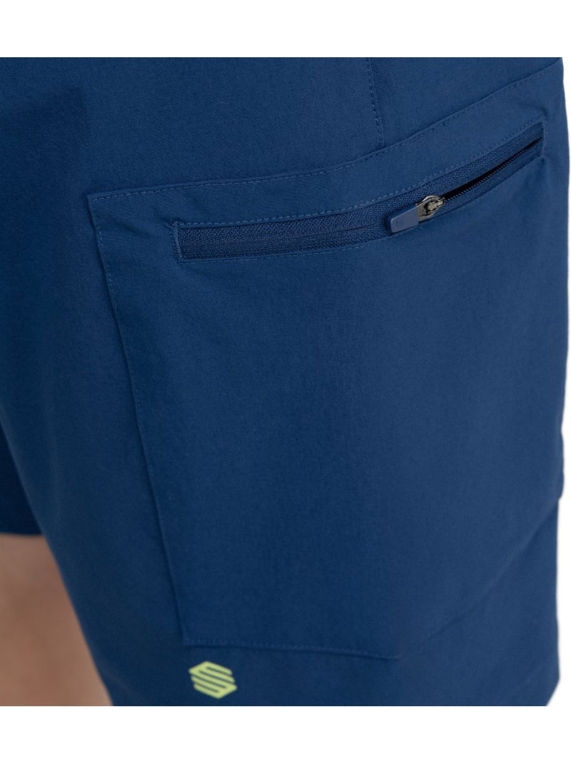 Pantalón corto mtb hombre ciclismo hombre mtb braker Azul - Kiabi