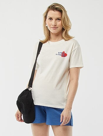 Pantalón corto premamá de chándal