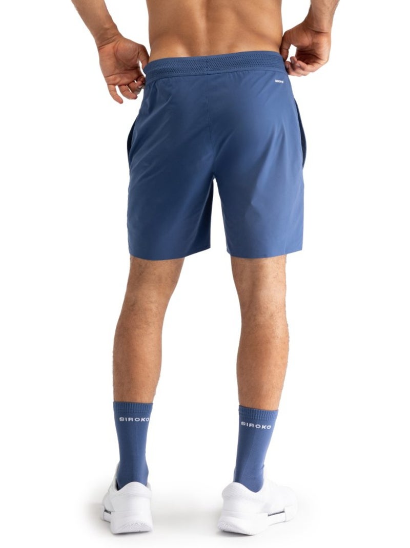 Pantalón corto tenis hombre tenis hombre velozix Azul - Kiabi